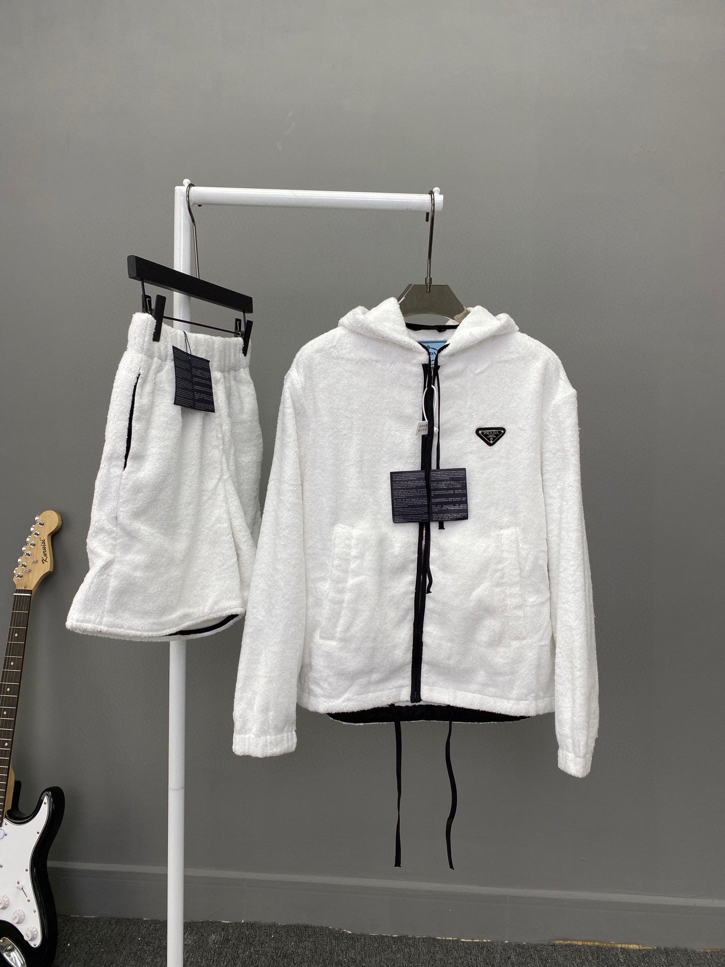 Pra*a Jacket with Shorts