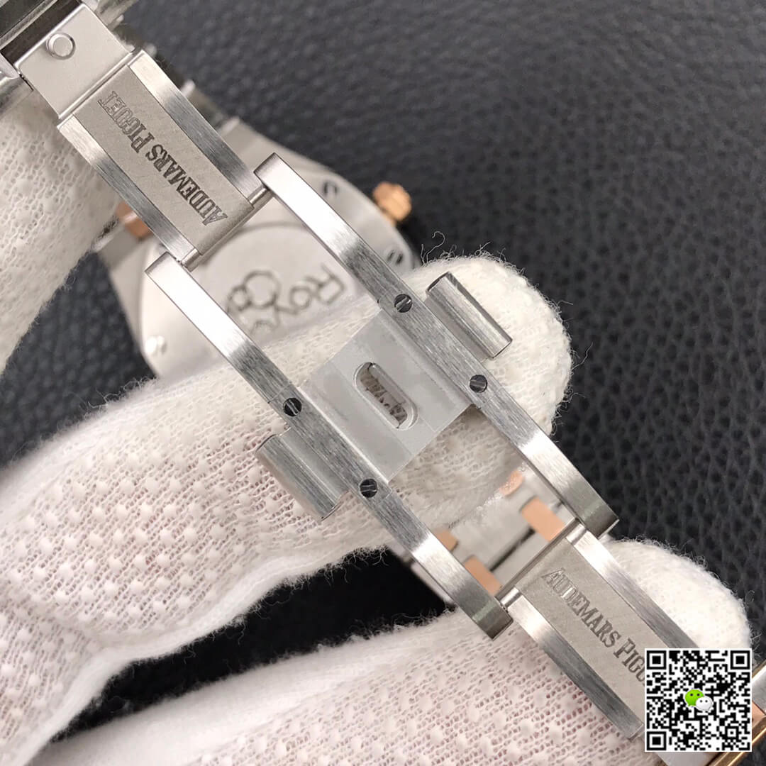 Replica Audemars P1g*et Royal Oak 67650 33MM 1:1 Best Edition JF Factory White Dial