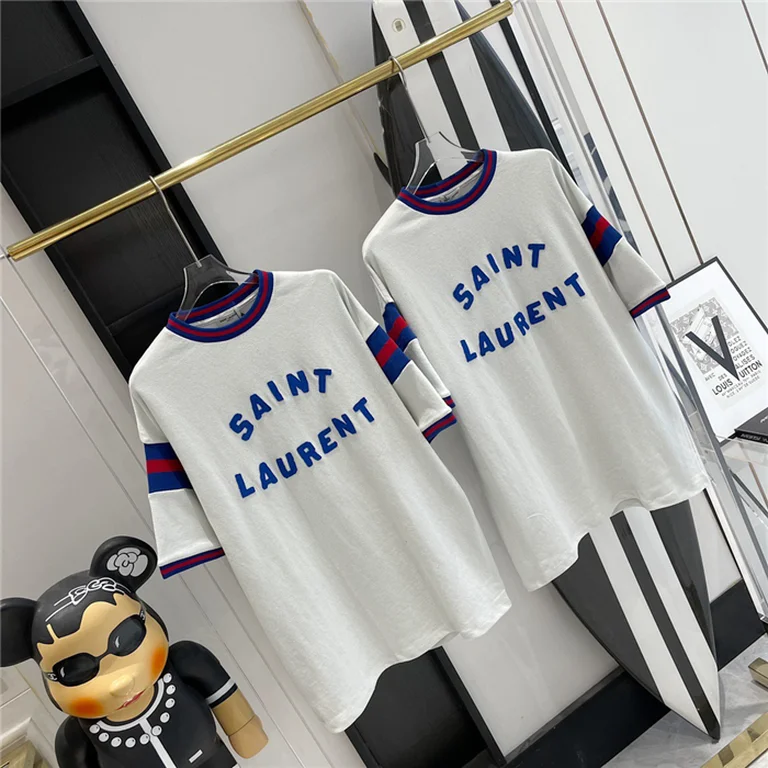 2022ss Sa1nt Lau*nt T Shirt