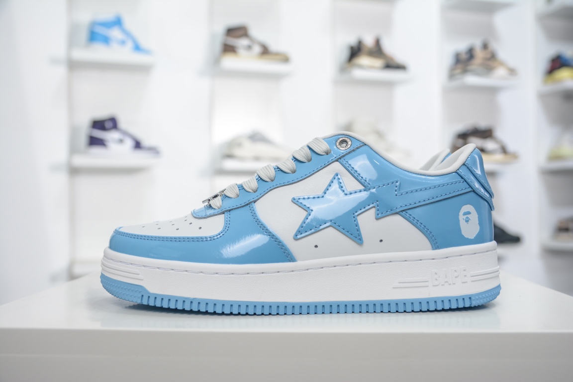 A Bathing Ape Bape Sta Low Blue