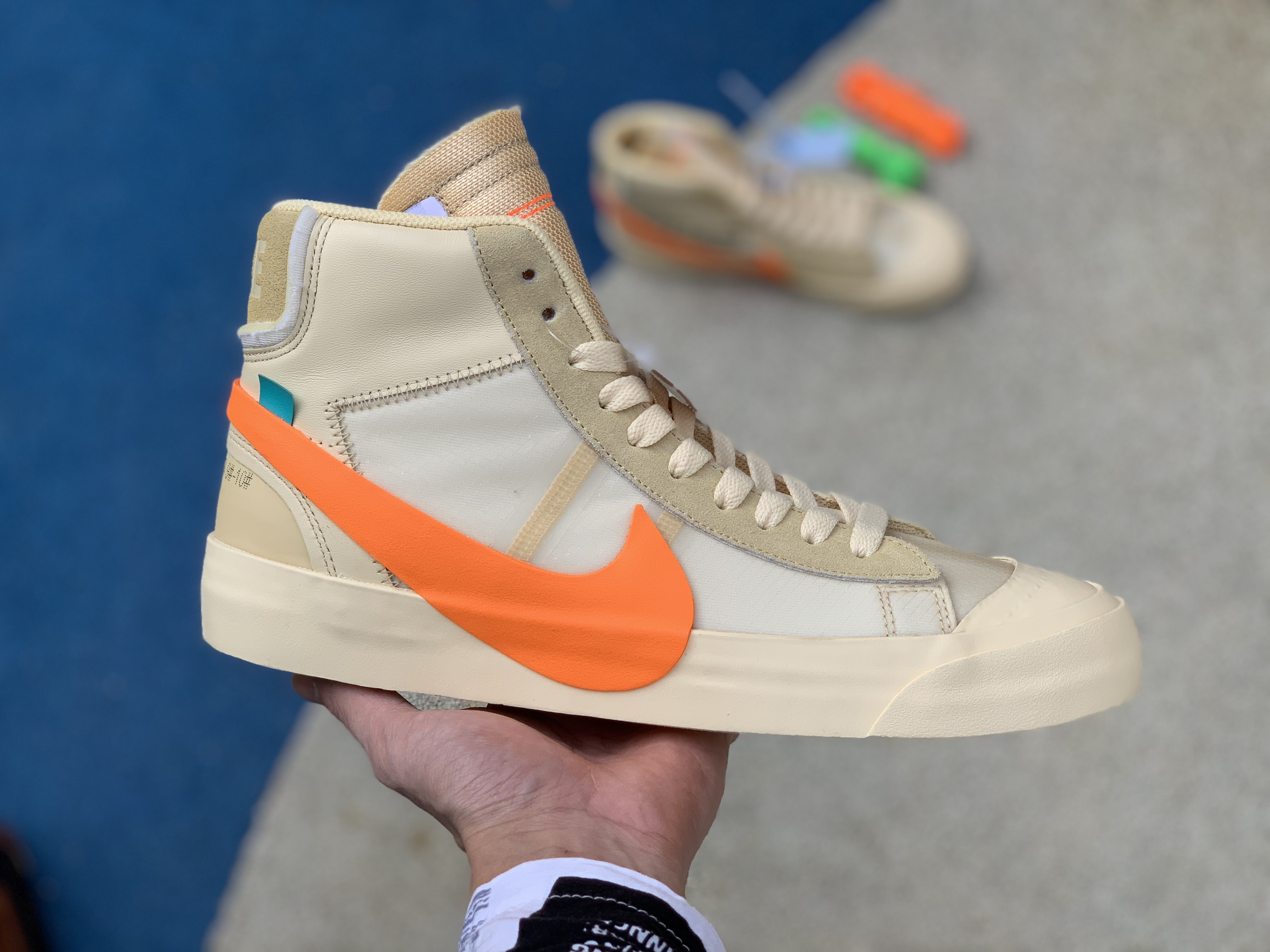 Nike Blazer Mid Off-White All Hallow s Eve Extended Size