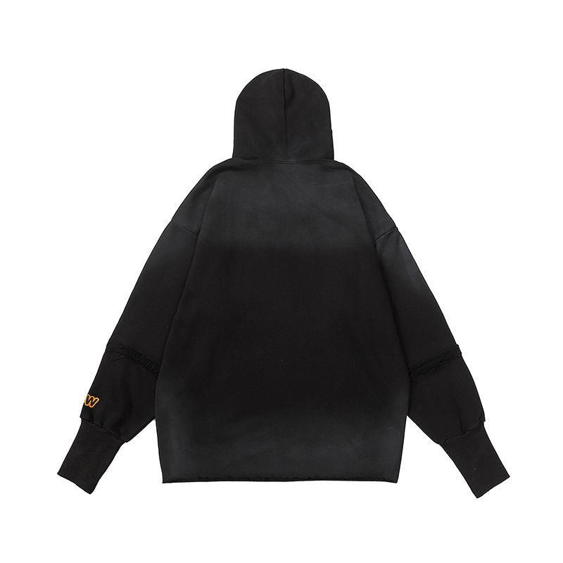 Drew House Black Crack Hoodie