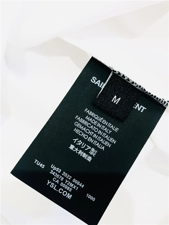 2022fw Sa1nt Lau*nt T Shirt