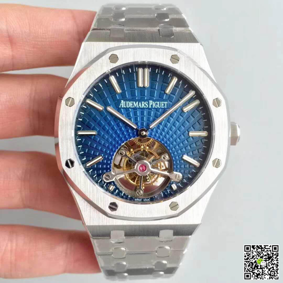 Audemars P1g*et Replica 26522OR.OO.120OR R8 Factory 1:1 Best Edition Swiss Tourbillon Blue Dial