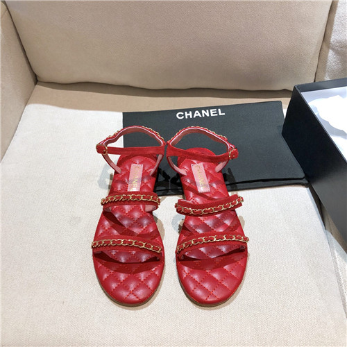 Ch**el flat sandals