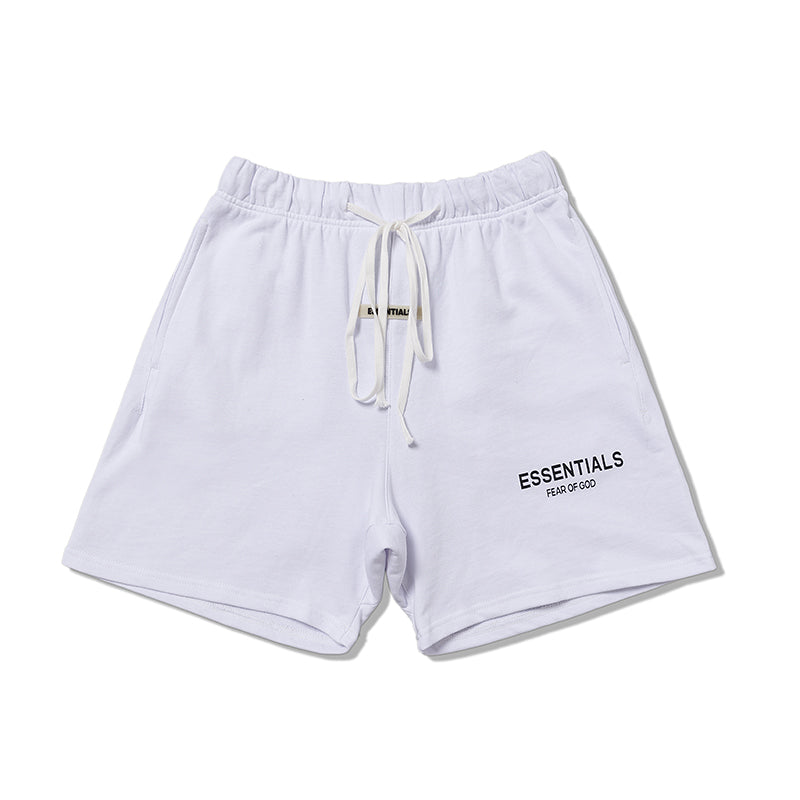 Fear of God Replica Essentials Embroidered Reflective Sweat Shorts 550
