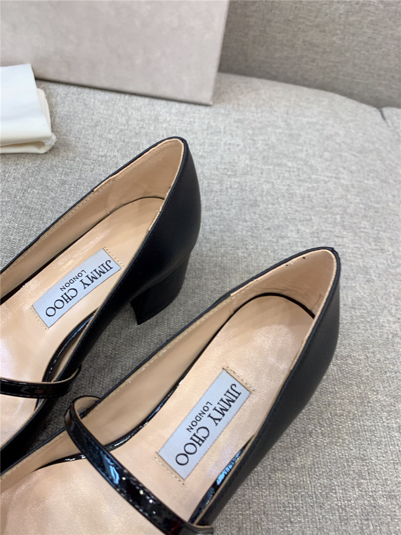 J1m*y Ch00 New Thick Heel Mary Jane Shoes