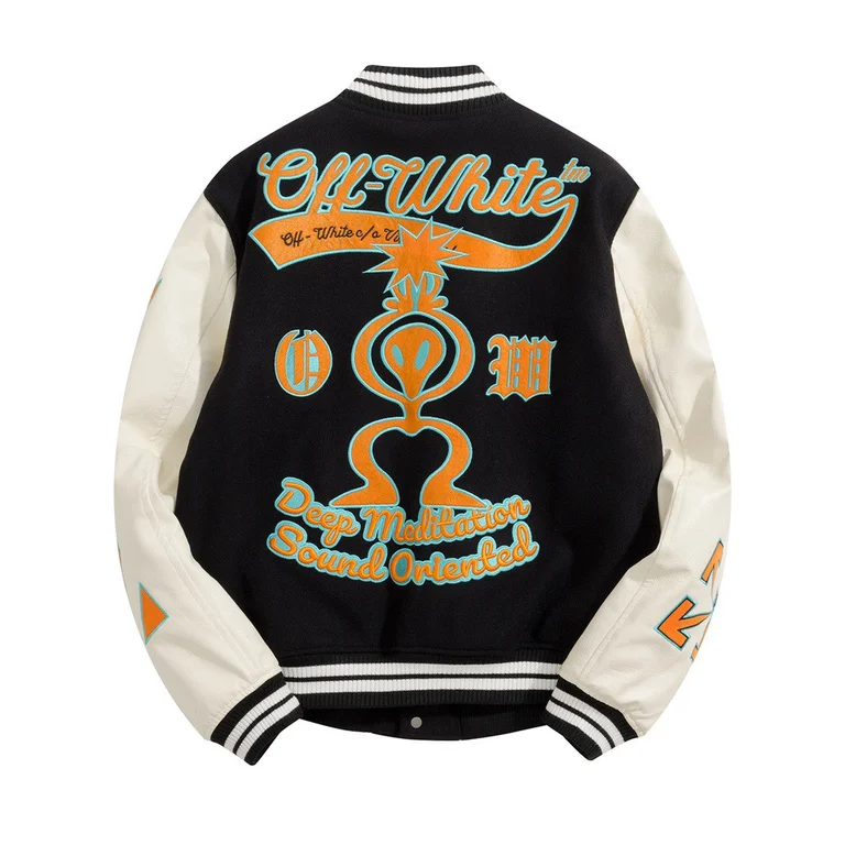 Off White Real Leather Jacket