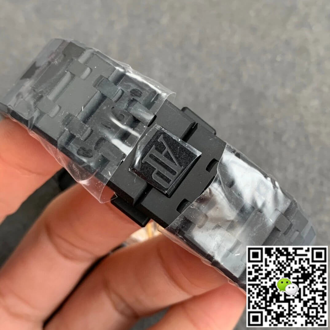 Replica Audemars P1g*et Royal Oak 15500 DLC Version 1:1 Best Edition ZF Factory Grey Dial