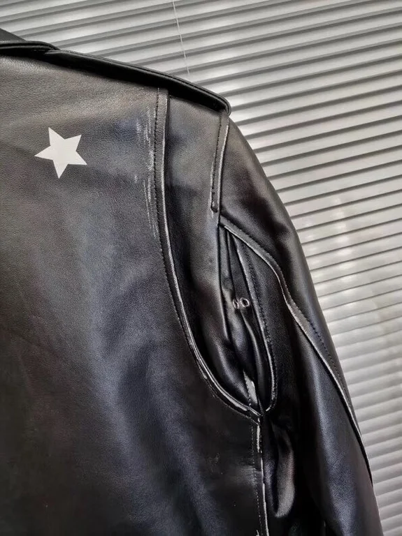 Sa1nt Lau*nt Replica Real Leather Jacket