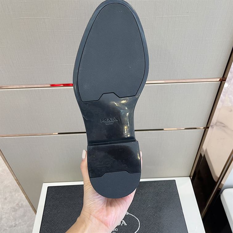 Pra*a MONOLITH BRUSHED LEATHER OXFORD SHOES   PRS040