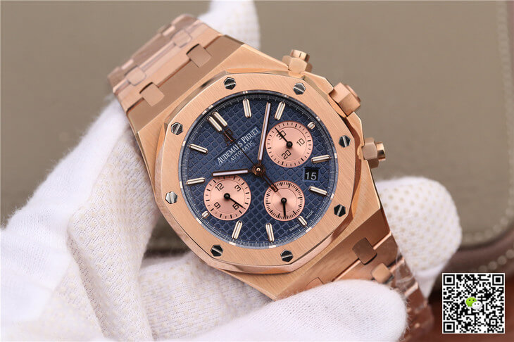 Replica Audemars P1g*et Royal Oak Chronograph 26331OR.OO.1220OR.01 1:1 Best Edition OM Factory Rose Gold