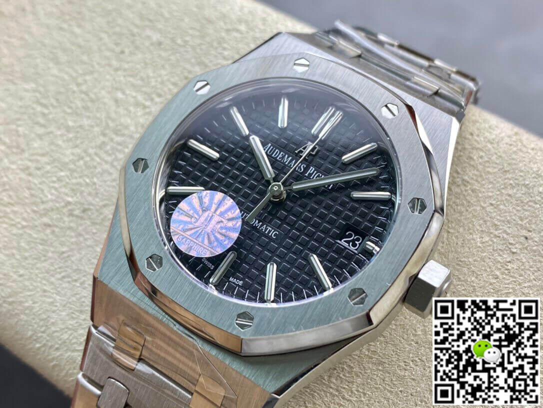 Replica Audemars P1g*et Royal Oak 15450 1:1 Best Edition JF Factory Black Dial
