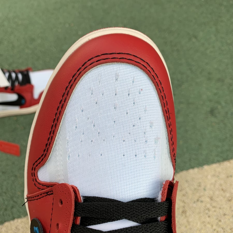OFF WHITE Air Jordan 1 Chicago Red Extended Size