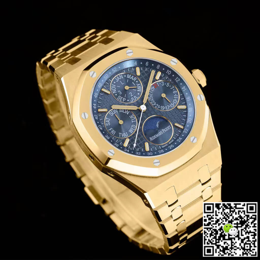 Replica Audemars P1g*et Royal Oak 26574BA.OO.1220BA.01 1:1 Best Edition APS Factory Blue Dial