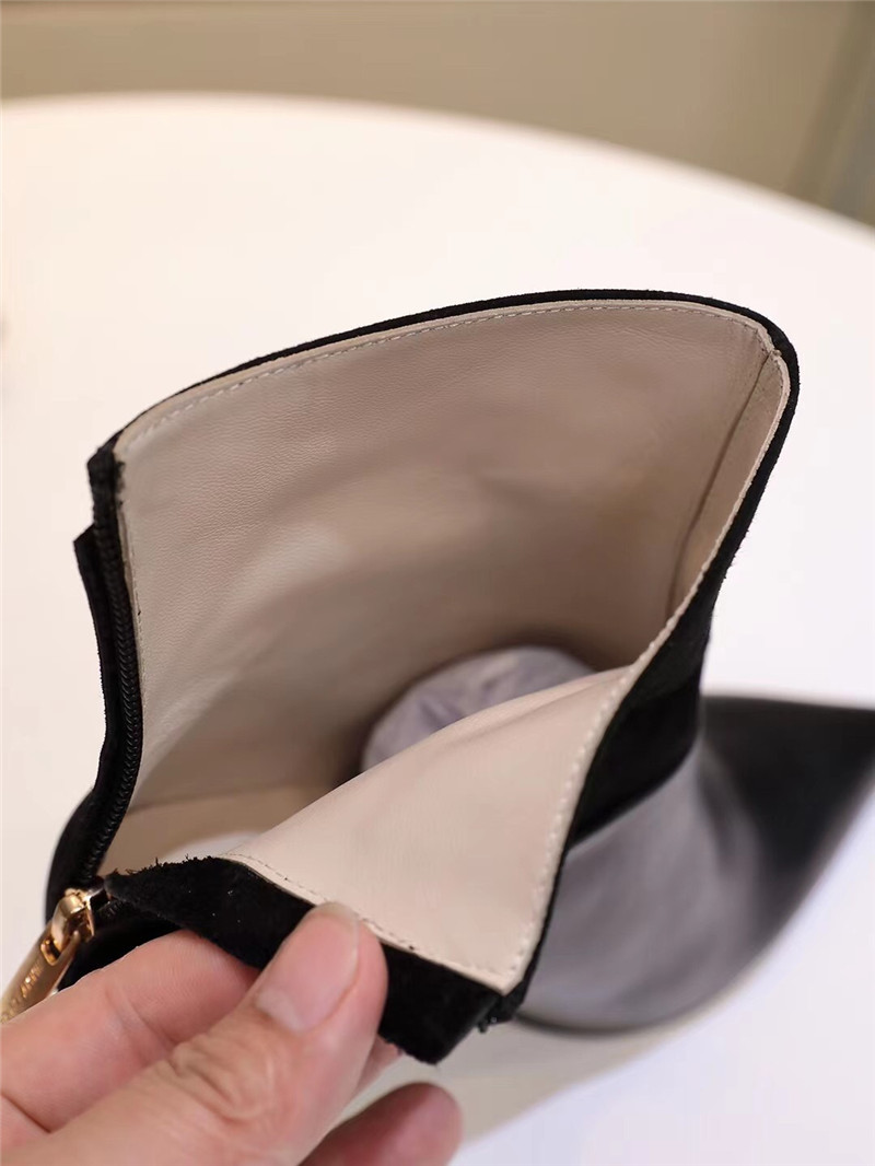 J1m*y Ch00 Pearl Heels Dupe pointed high heel ankle boots