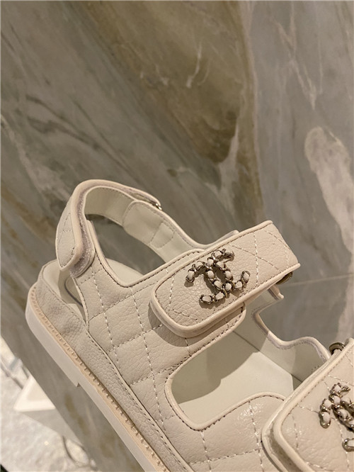 Ch**el flat beach shoes sandals