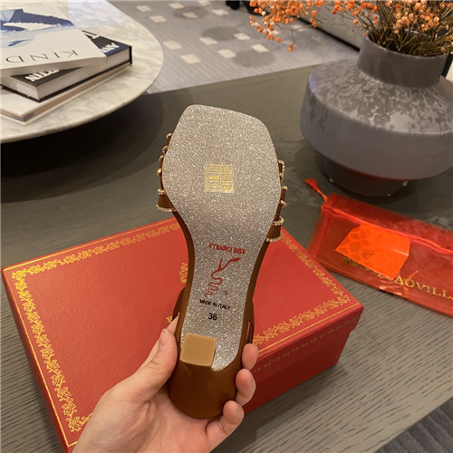 rene caovilla heel sandals