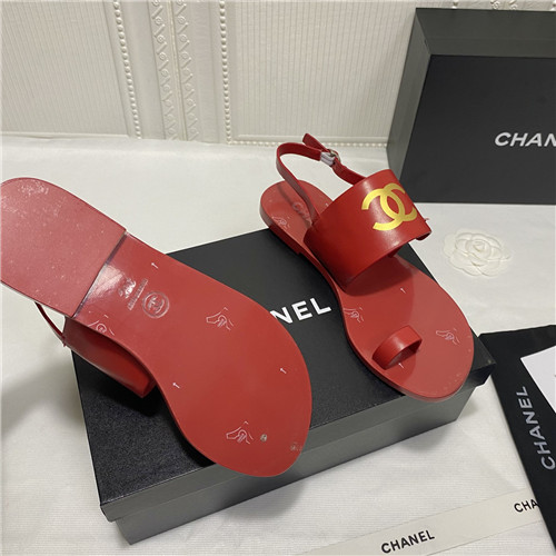 Ch**el flat sandals women