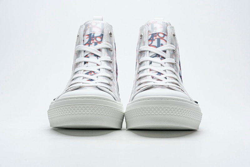 Converse Dupes D10r B23 High-Top Sneaker Red and Blue