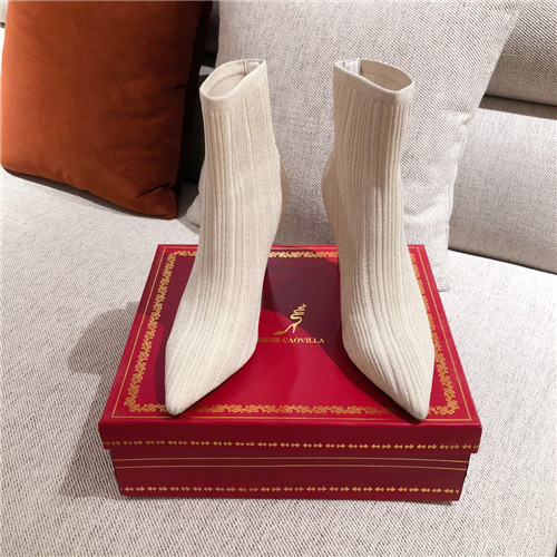 rene caovilla high heel booties