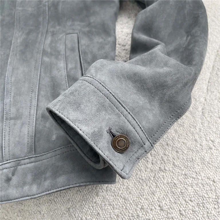 Sa1nt Lau*nt Real Leather Jacket