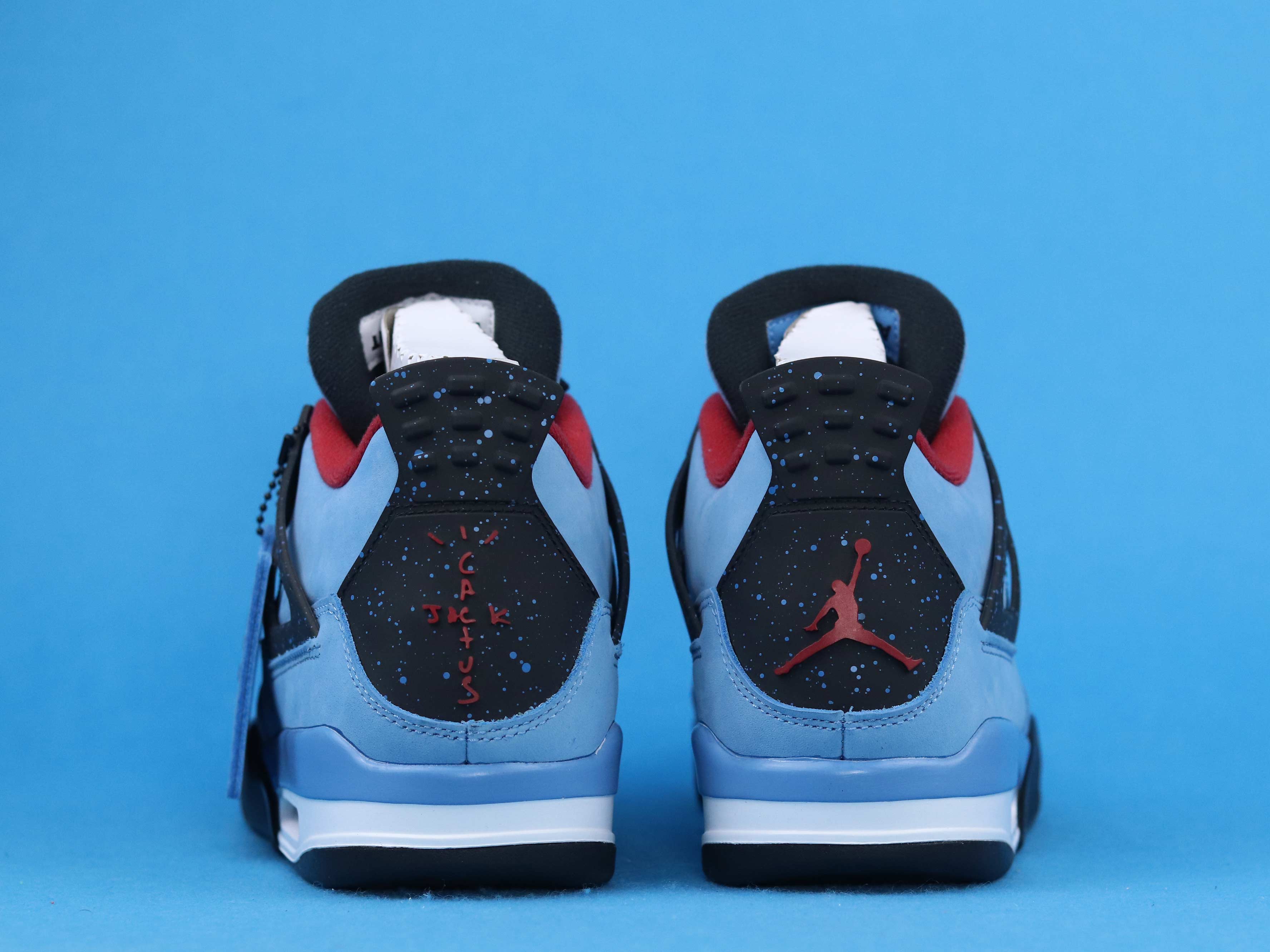 Jordan 4 Retro Travis Scott Cactus Jack Extended Size