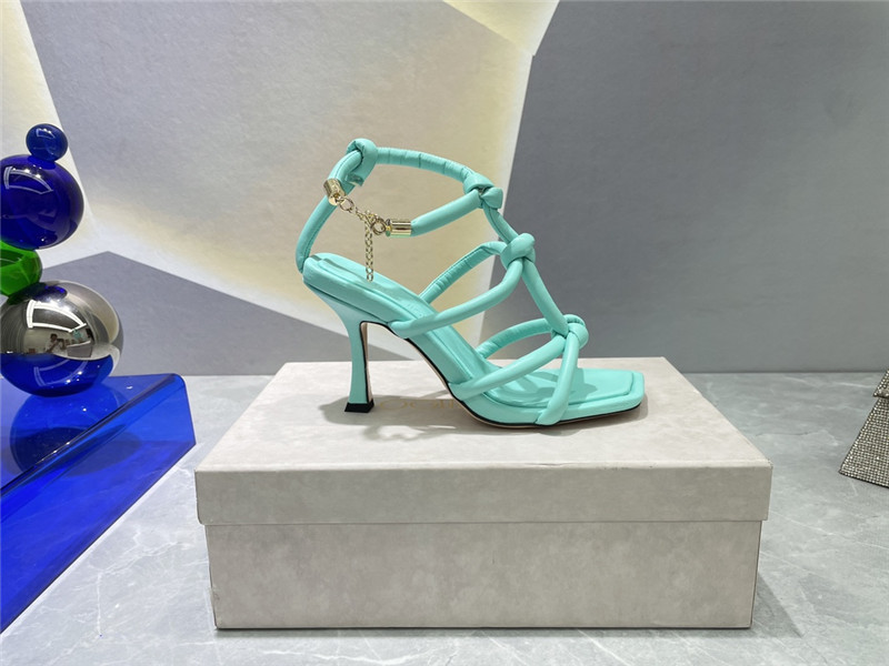 J1m*y Ch00 Pearl Heels Dupe square toe sandals