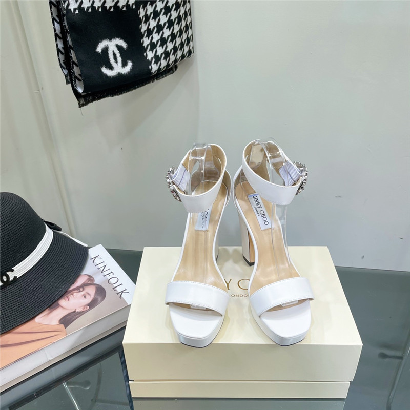 J1m*y Ch00 block heel sandals