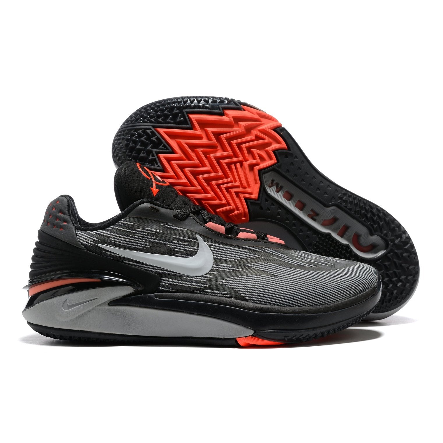 NIKE ZOOM GT CUT 2 x BLACK BRIGHT CRIMSON