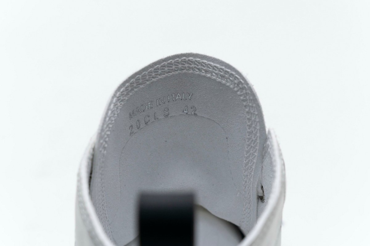 Converse Dupes D10r B23 Oblique Transparency High H565 White Black