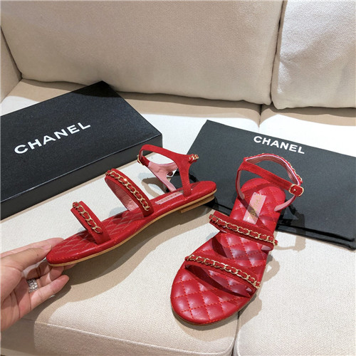 Ch**el flat sandals
