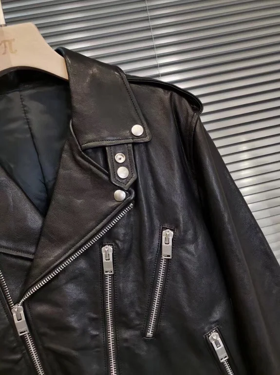 Sa1nt Lau*nt Replica Real Leather Jacket