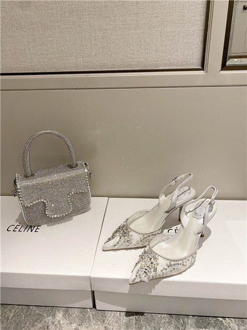 rene caovilla heels sandals