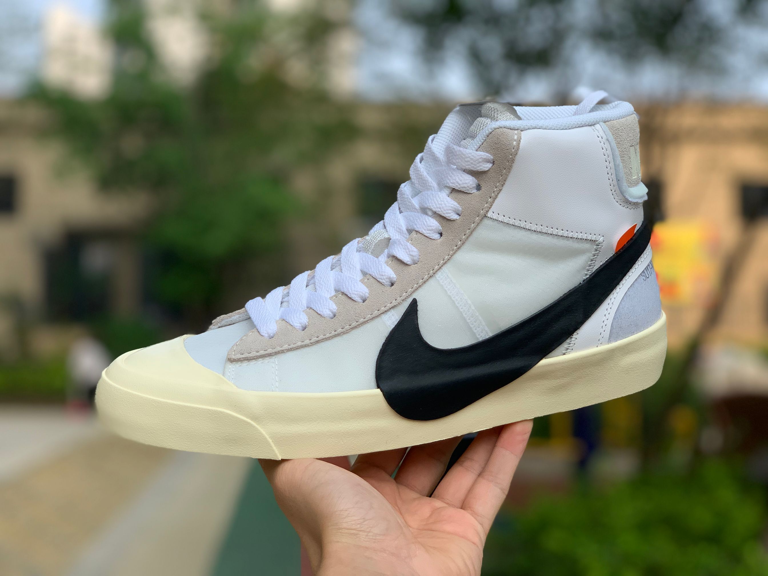 Nike Blazer Mid Off-White Extended Size