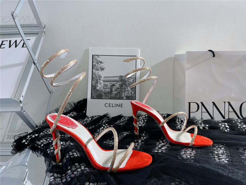 rene caovilla cleo heels