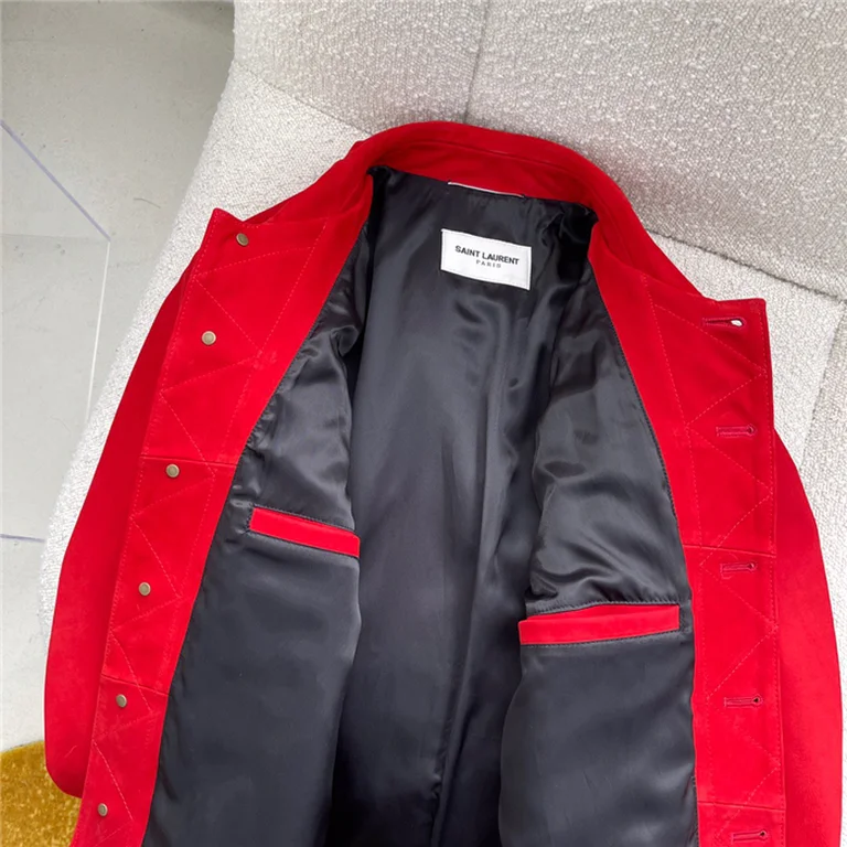 Sa1nt Lau*nt Real Leather Jacket