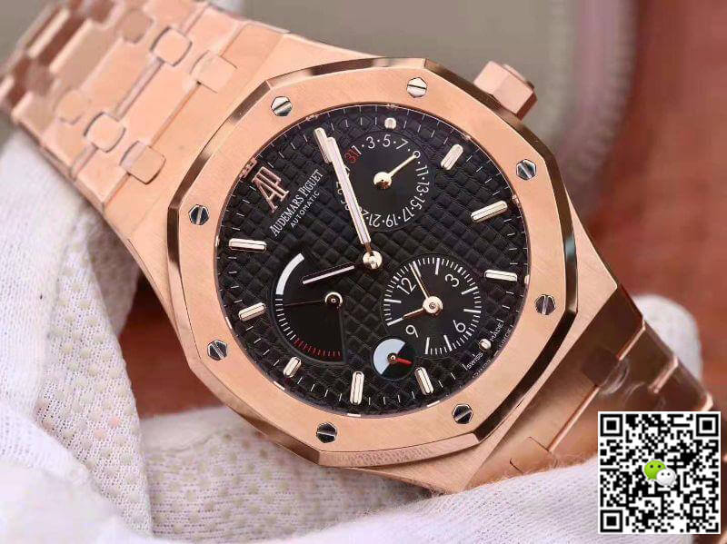 Replica Audemars P1g*et Royal Oak 26120 TWA Factory 1:1 Best Edition Swiss ETA2329 Black Dial