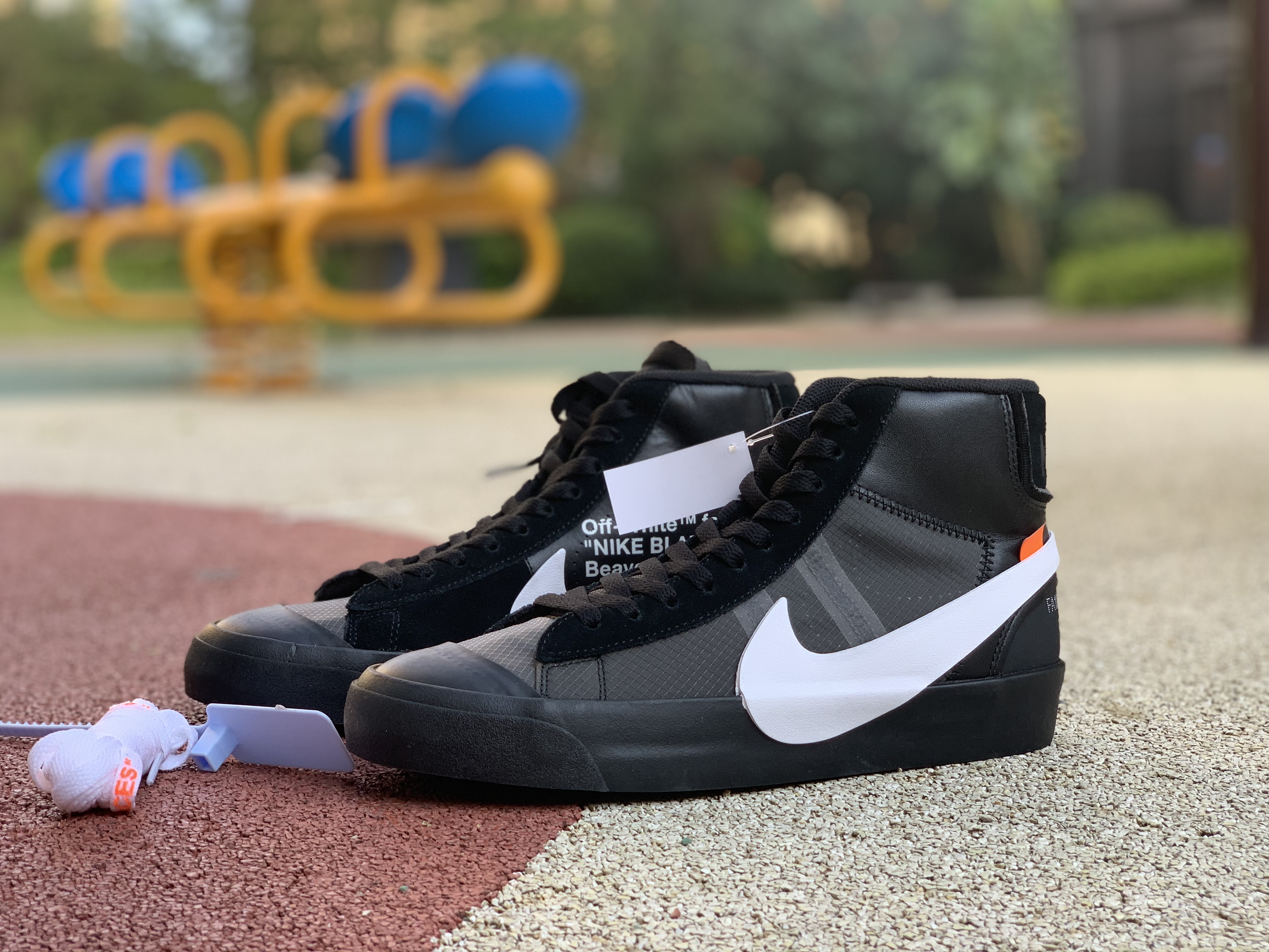 Nike Blazer Mid Off-White Grim Reaper Extended Size