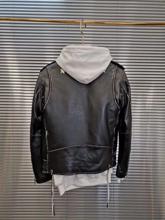 Sa1nt Lau*nt Replica Real Leather Jacket