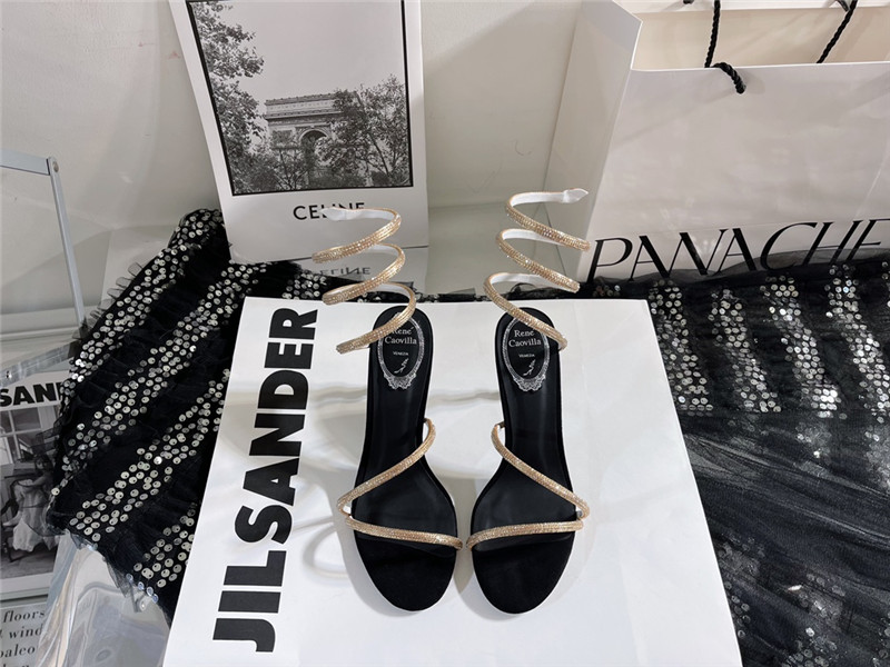 rene caovilla cleo heels