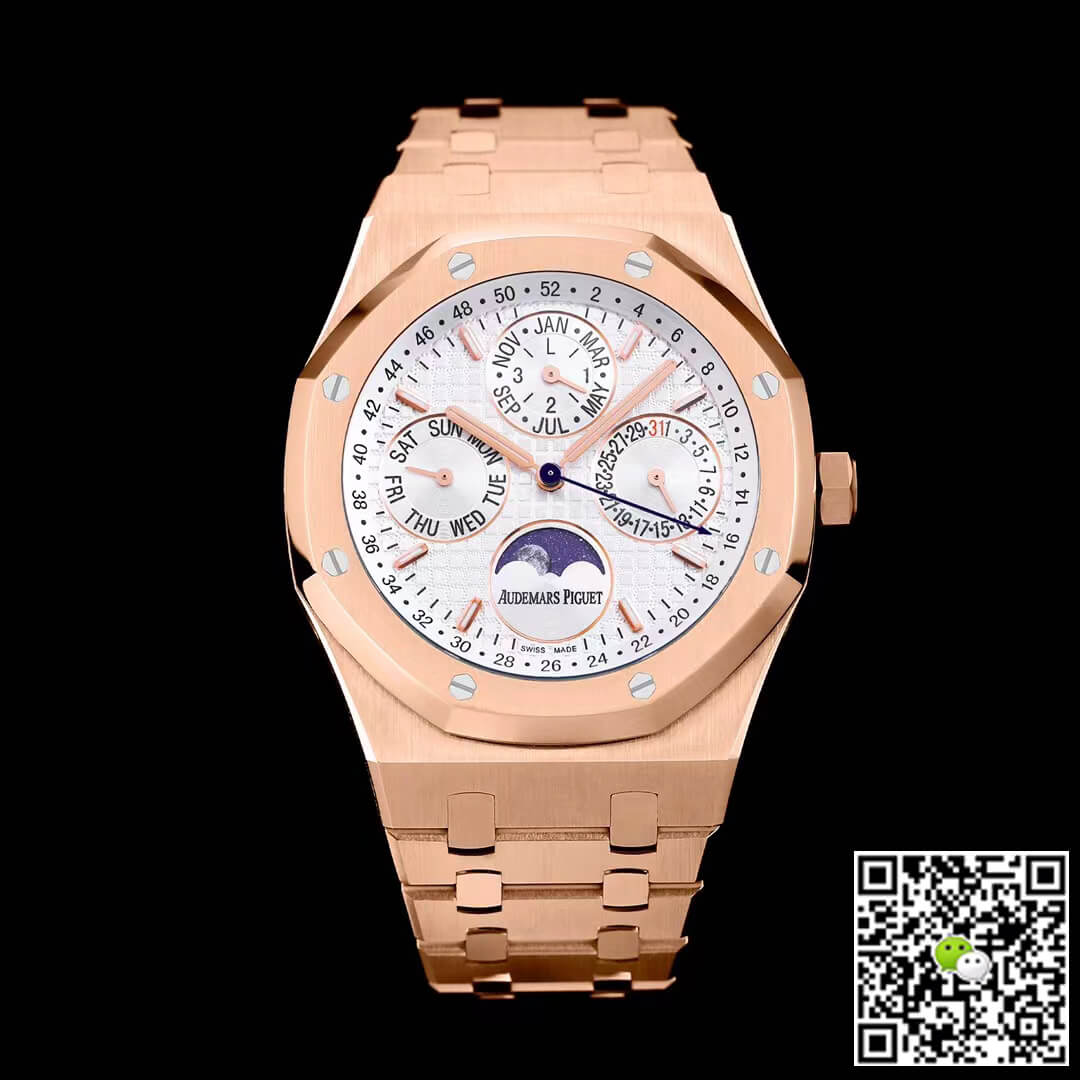 Replica Audemars P1g*et Royal Oak 26574OR.OO.1220OR.01 1:1 Best Edition APS Factory White Dial