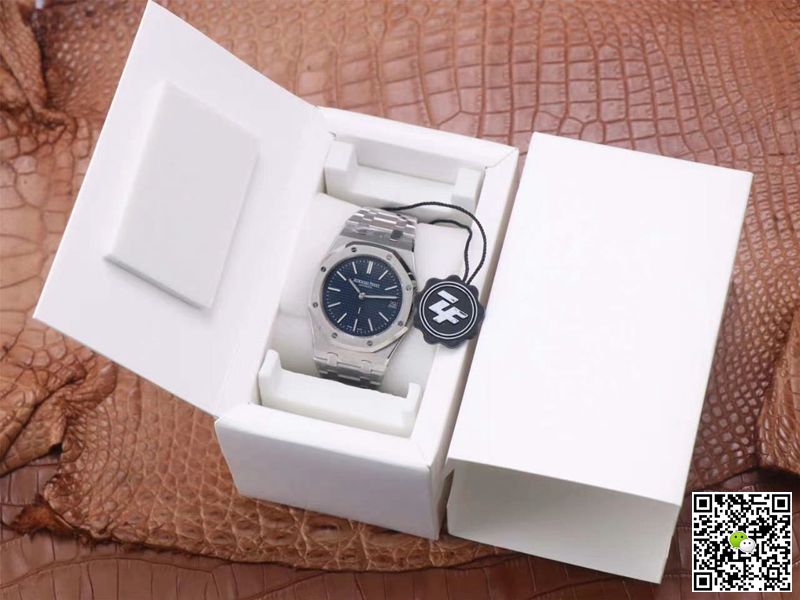 Replica Audemars P1g*et Royal Oak 15202ST.OO.1240ST.01 1:1 Best Edition ZF Factory Blue Dial Swiss ETA2121