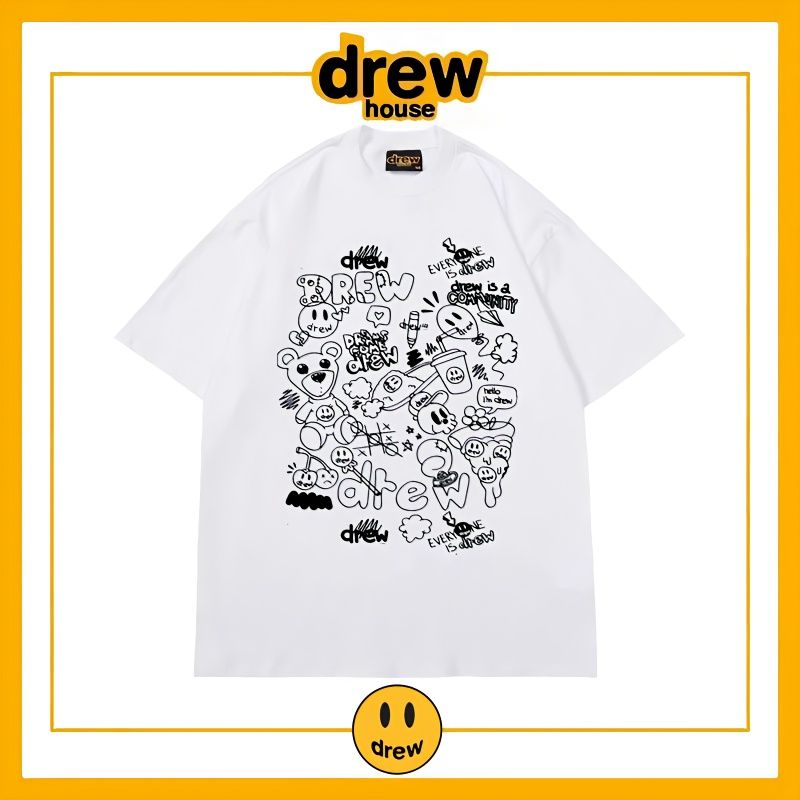 Drew House T-shirt graffiti