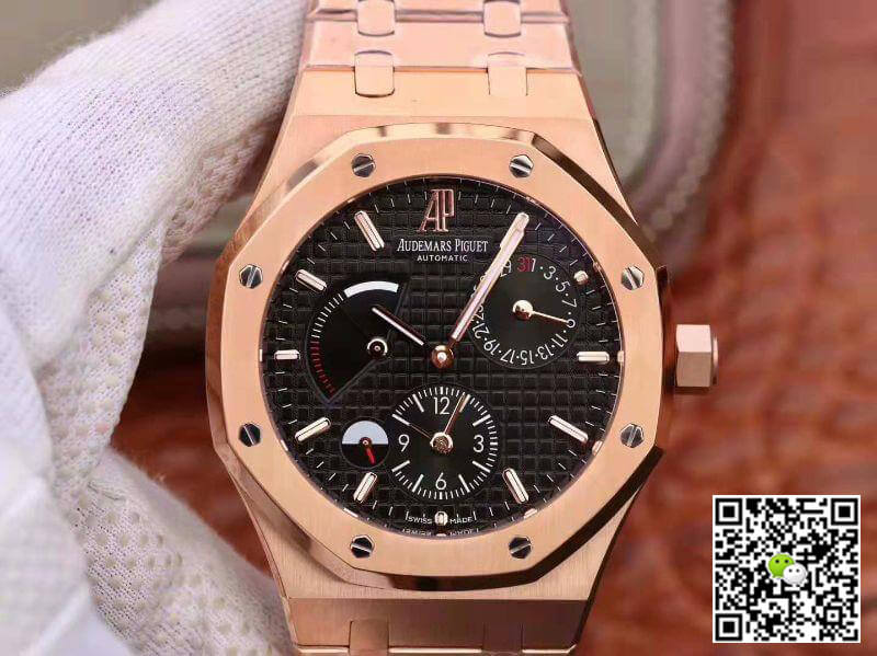 Replica Audemars P1g*et Royal Oak 26120 TWA Factory 1:1 Best Edition Swiss ETA2329 Black Dial