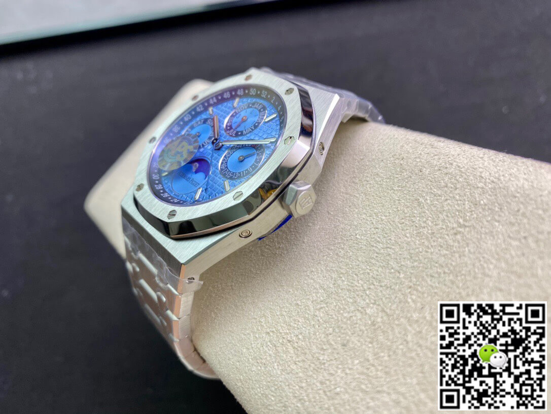 Replica Audemars P1g*et Royal Oak 26574PT.OO.1220PT.01 1:1 Best Edition APS Factory Blue Dial