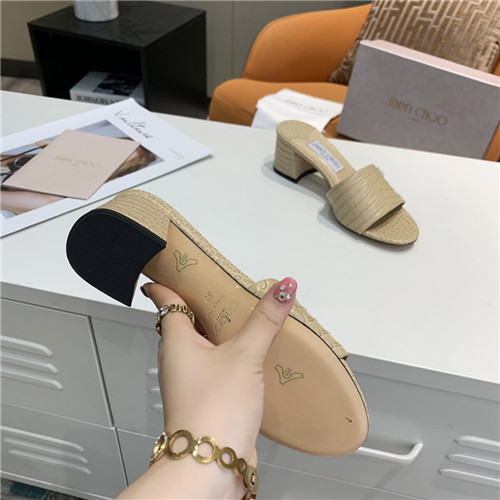 J1m*y Ch00 block heel sandal