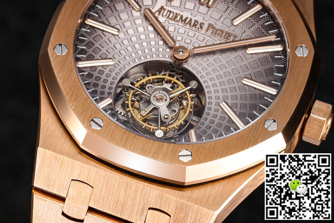 Replica Audemars P1g*et Royal Oak Tourbillon 26530OR.OO.1220OR.01 1:1 Best Edition R8 Factory Grey Dial
