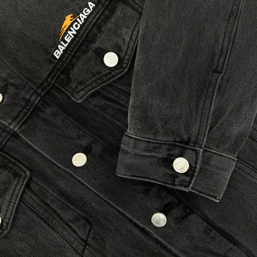 Ba1en*iaga Denim Jacket