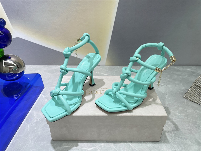 J1m*y Ch00 Pearl Heels Dupe square toe sandals